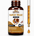 Dog Mange Treatment - Mange Treatment Dogs - Supports Healthy Skin & Coat, Inflammation Reduction, & Much More - Mange Relief for Dogs - 1 Fl Oz - Bacon Flavor